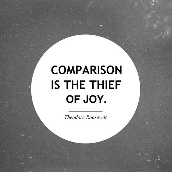 comparison theif of joy